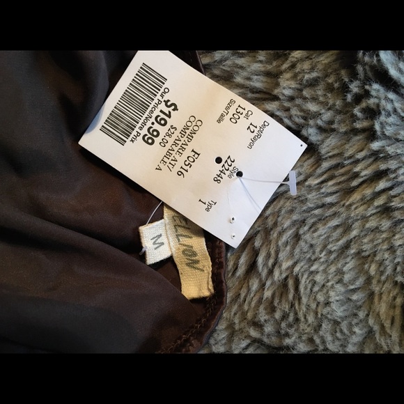 Brown Silk Tank Top - Picture 3 of 3